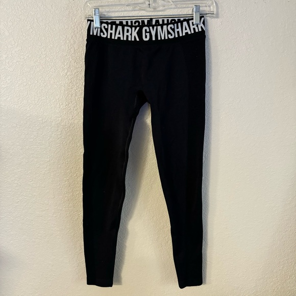 Gymshark Flex Leggings Black Gym Active size small - Picture 2 of 8